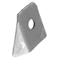 Allstar 0.37 in. Hole Body Brace Tabs Flat Mount, 4PK ALL60024